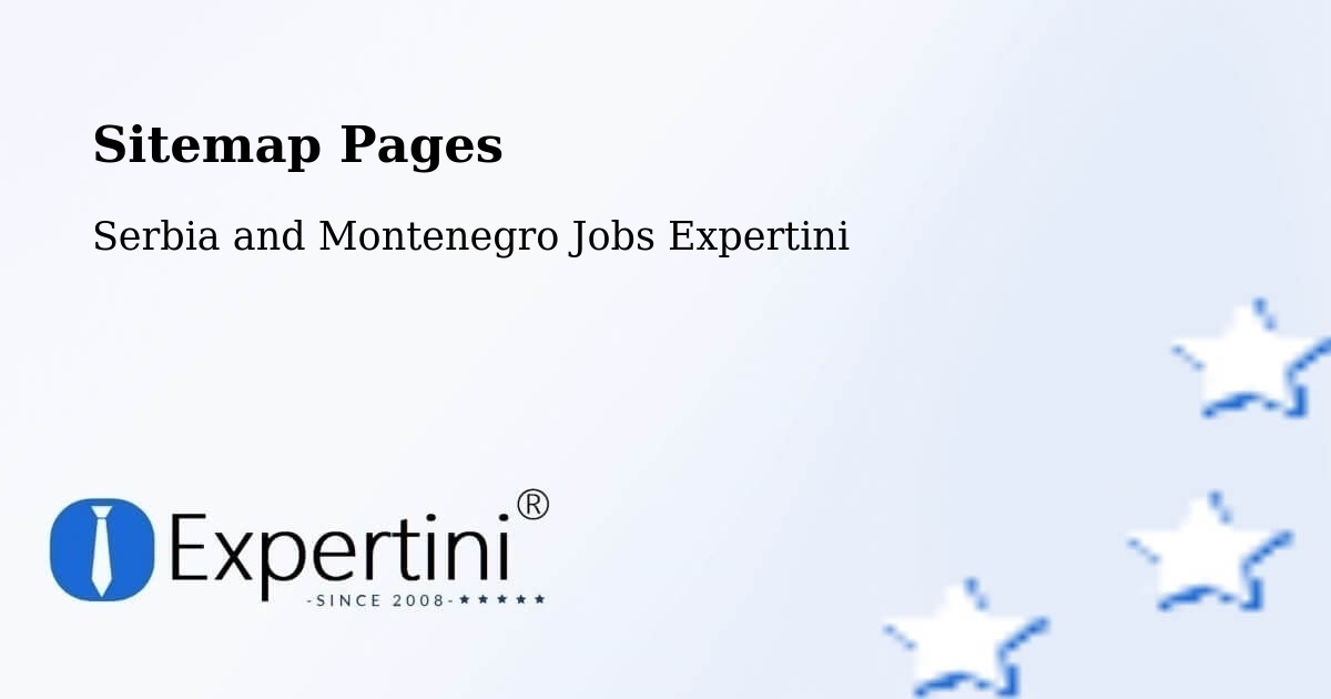 Sitemap Pages - Vulcan - Serbia and Montenegro Jobs Expertini