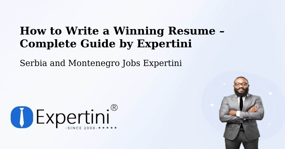 Resume Writing Guide for Job Seekers – Vulcan - Vulcan, Serbia and Montenegro Jobs Expertini